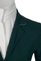 Grand Prix Saltare Dolce Riding Show Coat, Dark Green Huntley Equestrian