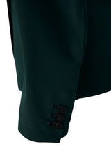 Grand Prix Saltare Dolce Riding Show Coat, Dark Green Huntley Equestrian