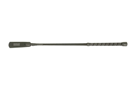 Huntley Equestrian Grippy Handle Jumper Bat, 19" Inches, Black Huntley Equestrian